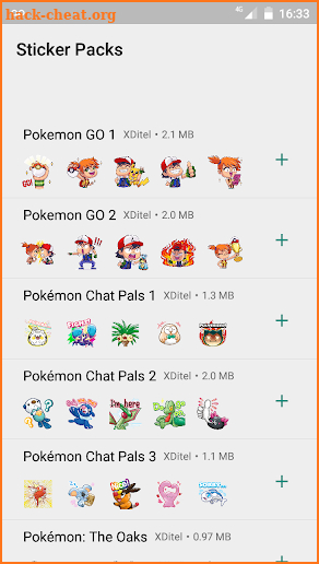 Poke Stickers screenshot