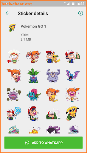 Poke Stickers screenshot