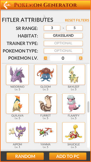 Pokedex5E screenshot