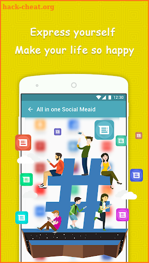 PokeMe Messenger screenshot