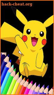 Pokemon coloring book by fans screenshot