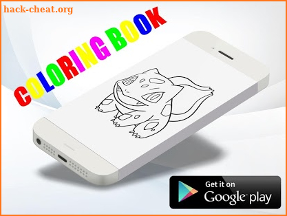 pokemon coloring book for kids screenshot