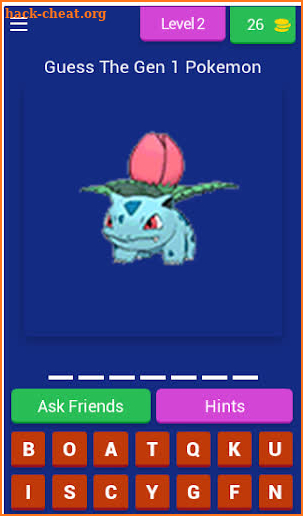 Pokemon Master Quiz Generation 1 screenshot