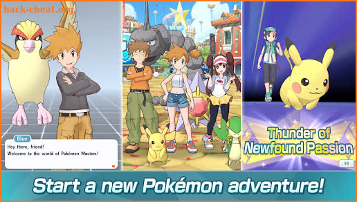 Pokémon Masters screenshot