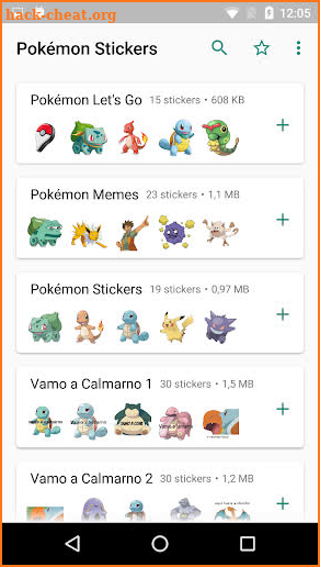 Pokémon Stickers 🐱 WAStickers WAStickerApps screenshot