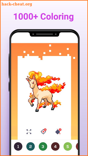 Pokepix Color Number - Pixel Art Maker screenshot