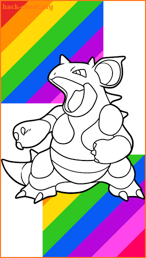 Pokepix Legendary Coloring Book screenshot