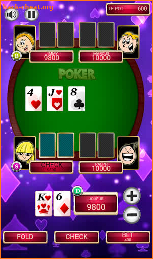 Poker screenshot