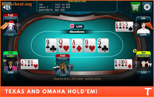 Poker screenshot