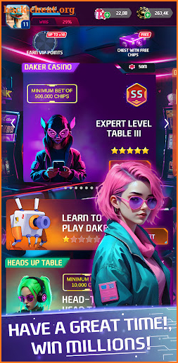 POKER DAKER - Card Game screenshot