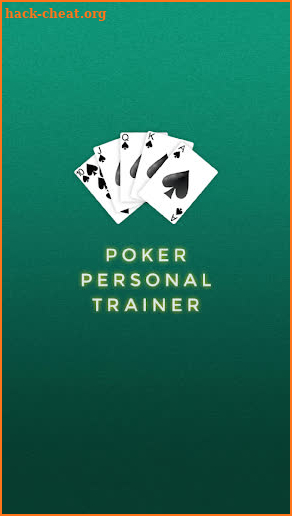 Poker Personal Trainer screenshot