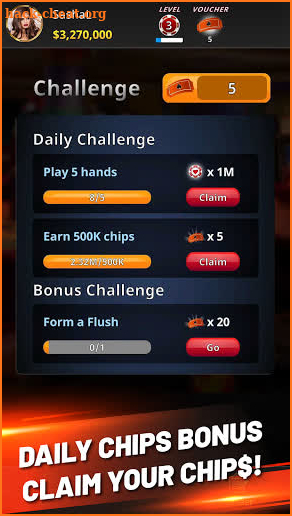 Poker Plus+ - Free Texas Holdem Poker Games screenshot