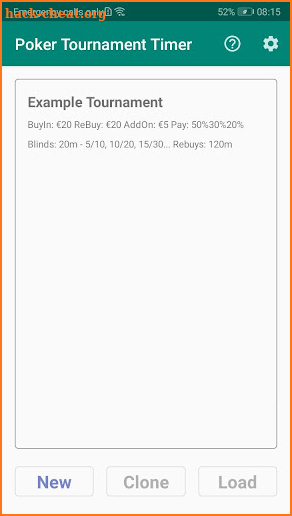 Poker Tournament Timer screenshot