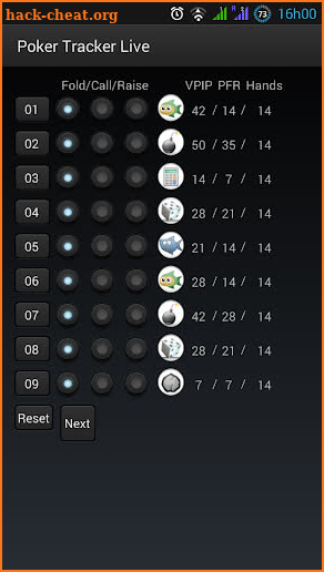 Poker Tracker Live screenshot