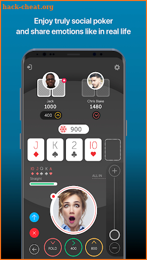 PokerUp: a new way to play screenshot