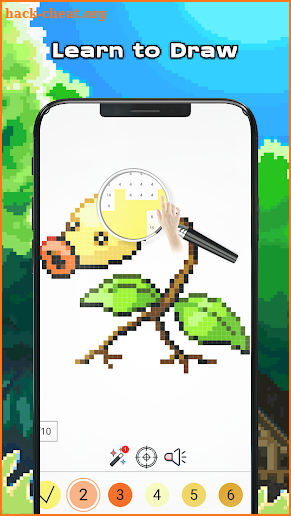 Pokess Color by Number - Sandbox Pixel screenshot