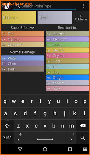 PokeType - Dex screenshot