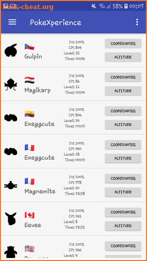 PokeXperience - Poke Go Map screenshot