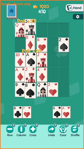 Pokez Playing - Poker Card Puzzle screenshot