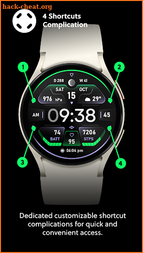 Polaris: Digital Watch Face screenshot