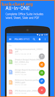 Polaris Office for LG screenshot