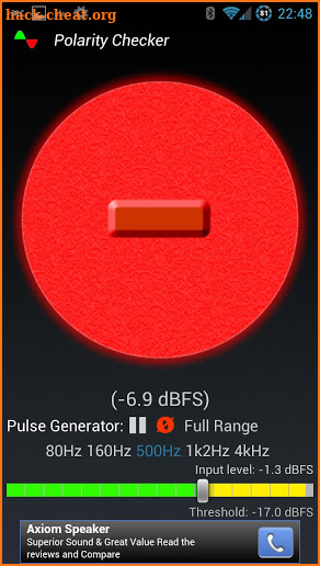 Polarity Checker screenshot