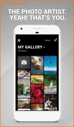 Polaroid SnapTouch screenshot