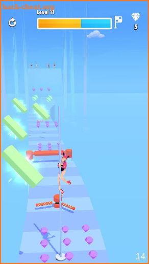 Pole Dance Runner screenshot