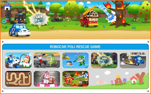 Poli Rescue Game screenshot