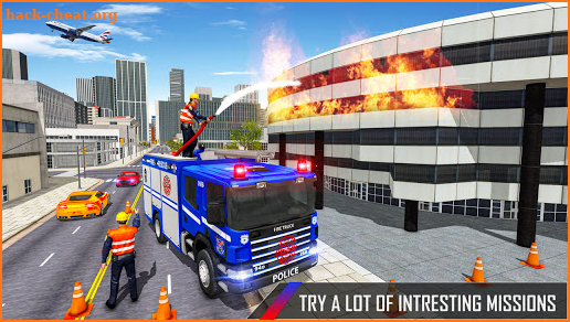 Police Ambulance Fire Truck Simulator 2021 screenshot