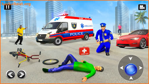 Police Ambulance Rescue Games screenshot