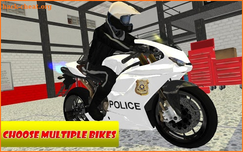 Police Auto Motor Bike - Crazy City Thrill Riding screenshot