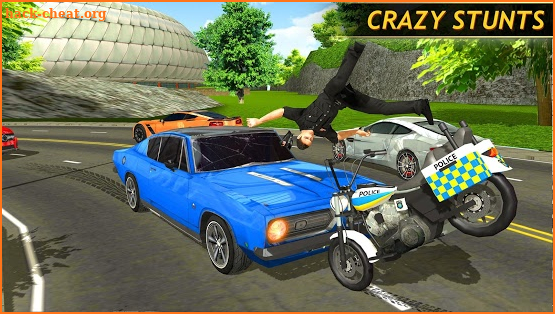 Police Bike Racing Free screenshot