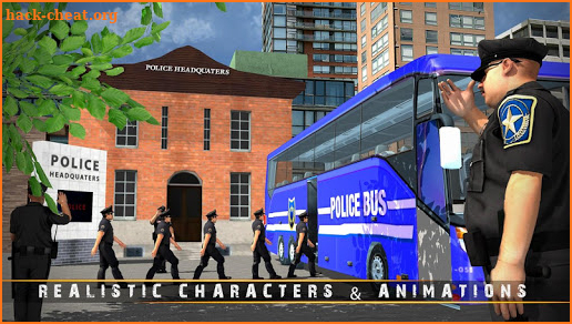 Police Bus Driving Game 3D screenshot