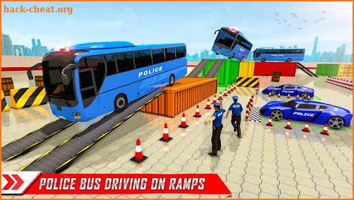 Police Bus Parking Game 3D - Police Bus Games 2019 screenshot