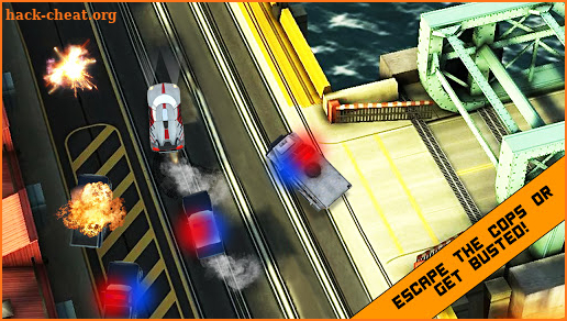 Police car chase: cops chase smash car police game screenshot