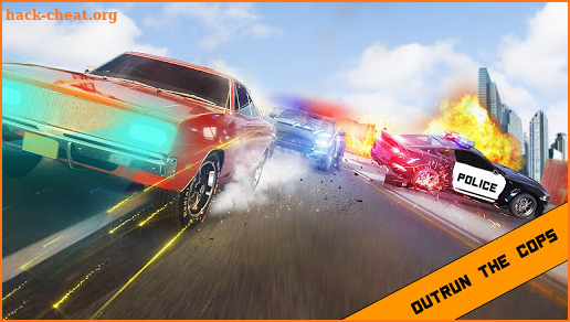 Police car chase: cops chase smash car police game screenshot