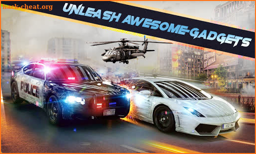 Police car chase - cops smash cars police games screenshot