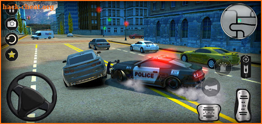 Police Car Drift screenshot