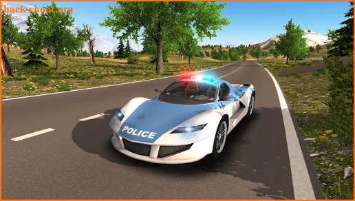 Police Car Driving Offroad screenshot