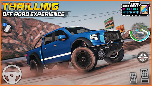 Police Car Driving Offroad 3D screenshot