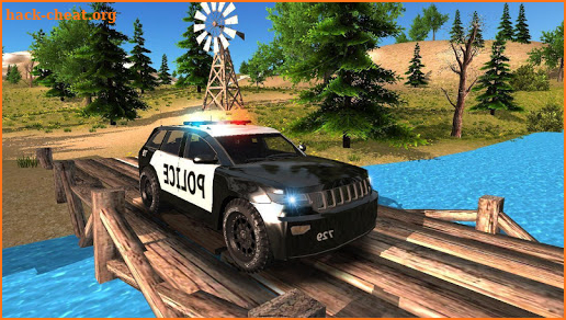 Police Car Offroad Driving screenshot