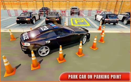 Police Car Parking Adventure 3D screenshot