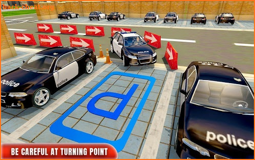 Police Car Parking Adventure 3D screenshot