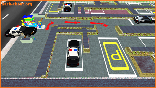 Police Car Parking Game 3D Free screenshot