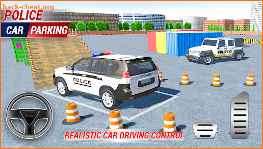 Police Car Parking Prado Drive screenshot