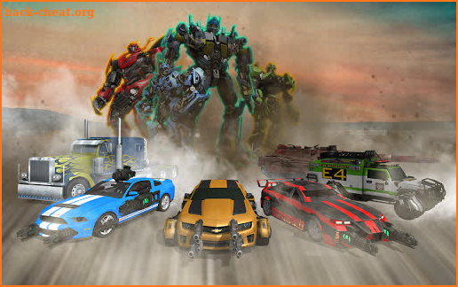 Police Car Transform Robots Vs Gangsters Autobots screenshot