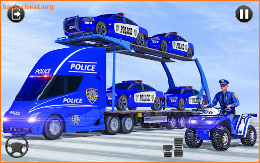 Police Cargo Truck Simulator: New Car Parking Game screenshot