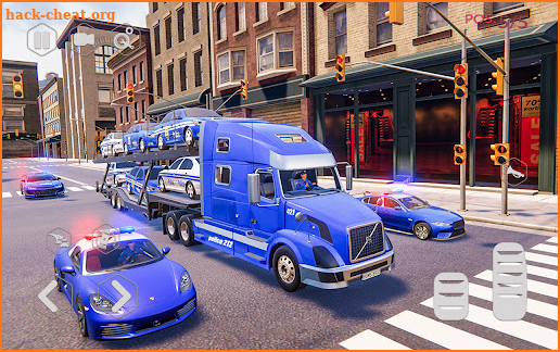 Police Cargo Truck Transport screenshot