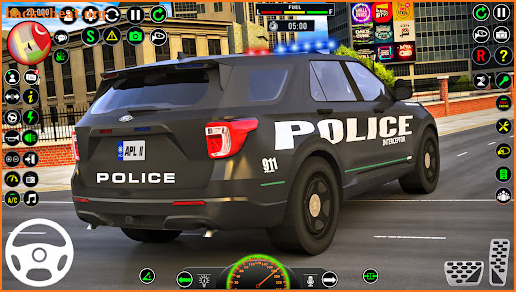 Police Chase Car 3d Simulator screenshot